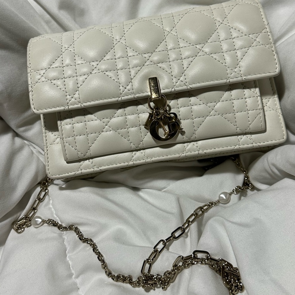 Dior pouch chain